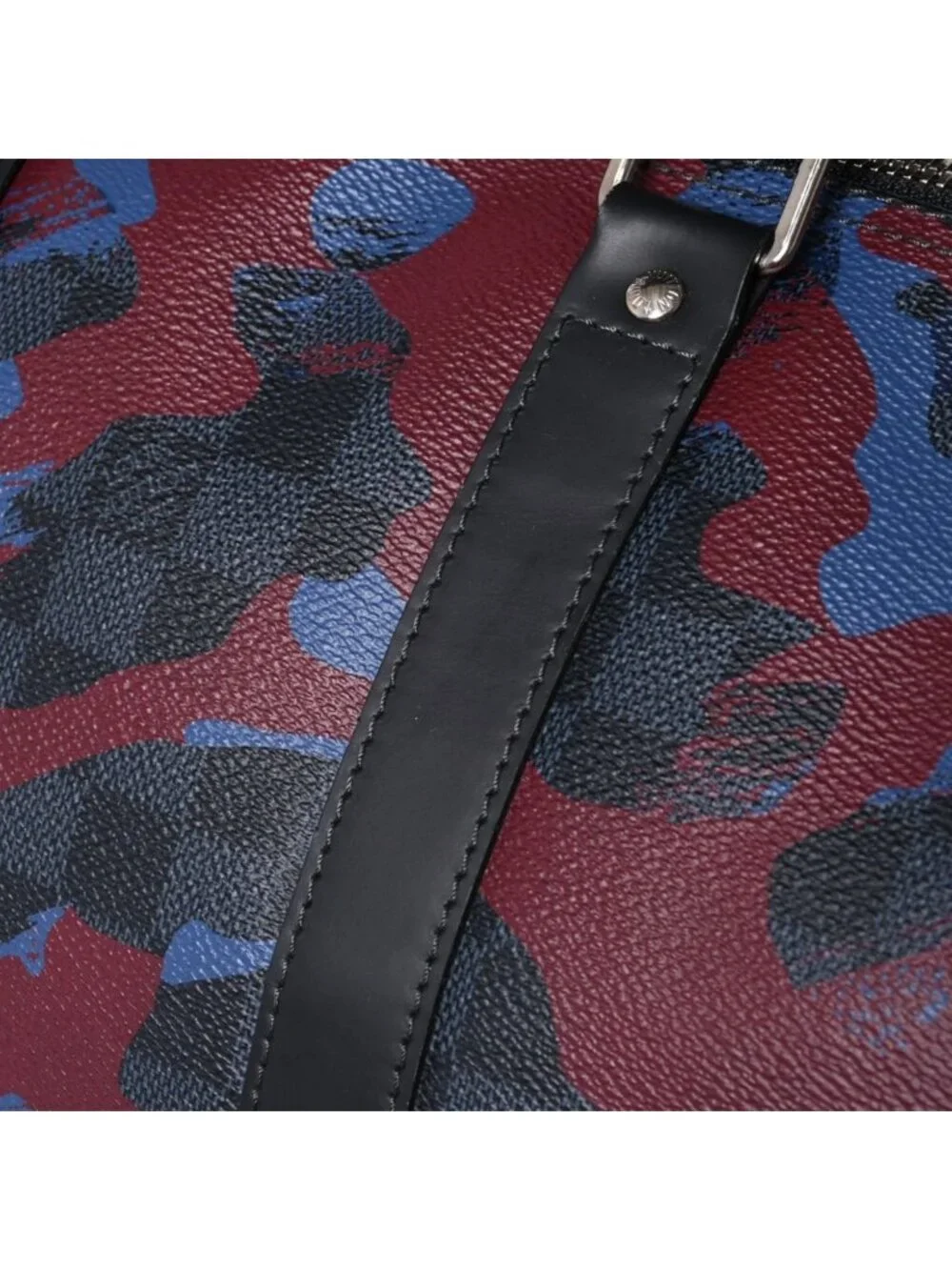Louis Vuitton Damier Cobalt Camouflage Keepall Bandouliere 45